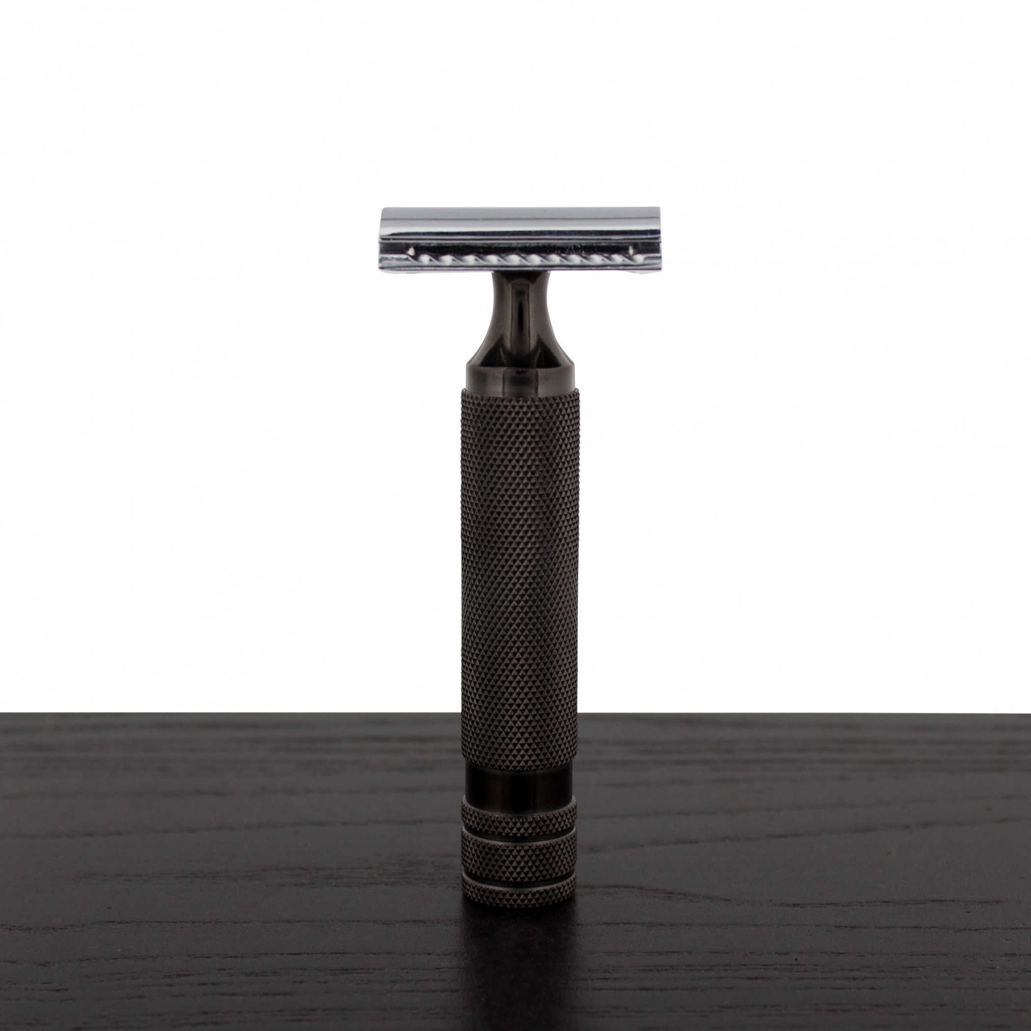 WCS Black Titanium Collection Razor, 175BT - West Coast Shaving